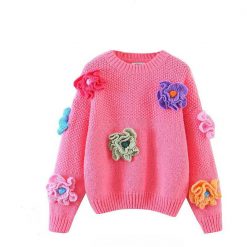 Boho Chic Clothing Handmade Crochet Floral Sweaters